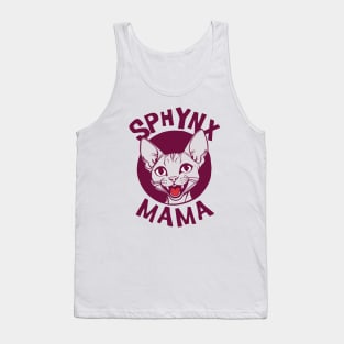 Sphynx Cat Mama Tank Top